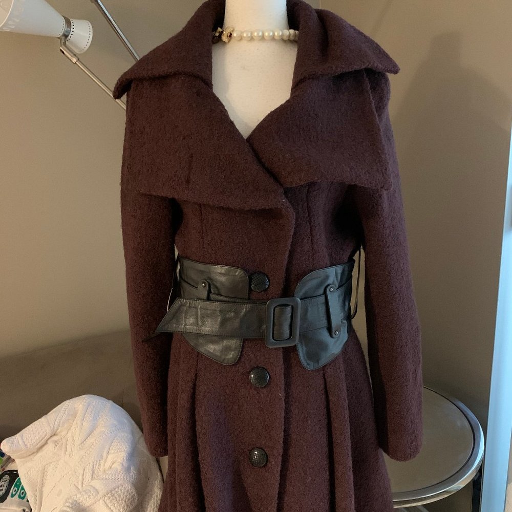 Mackage peplum wool coat Reg $600